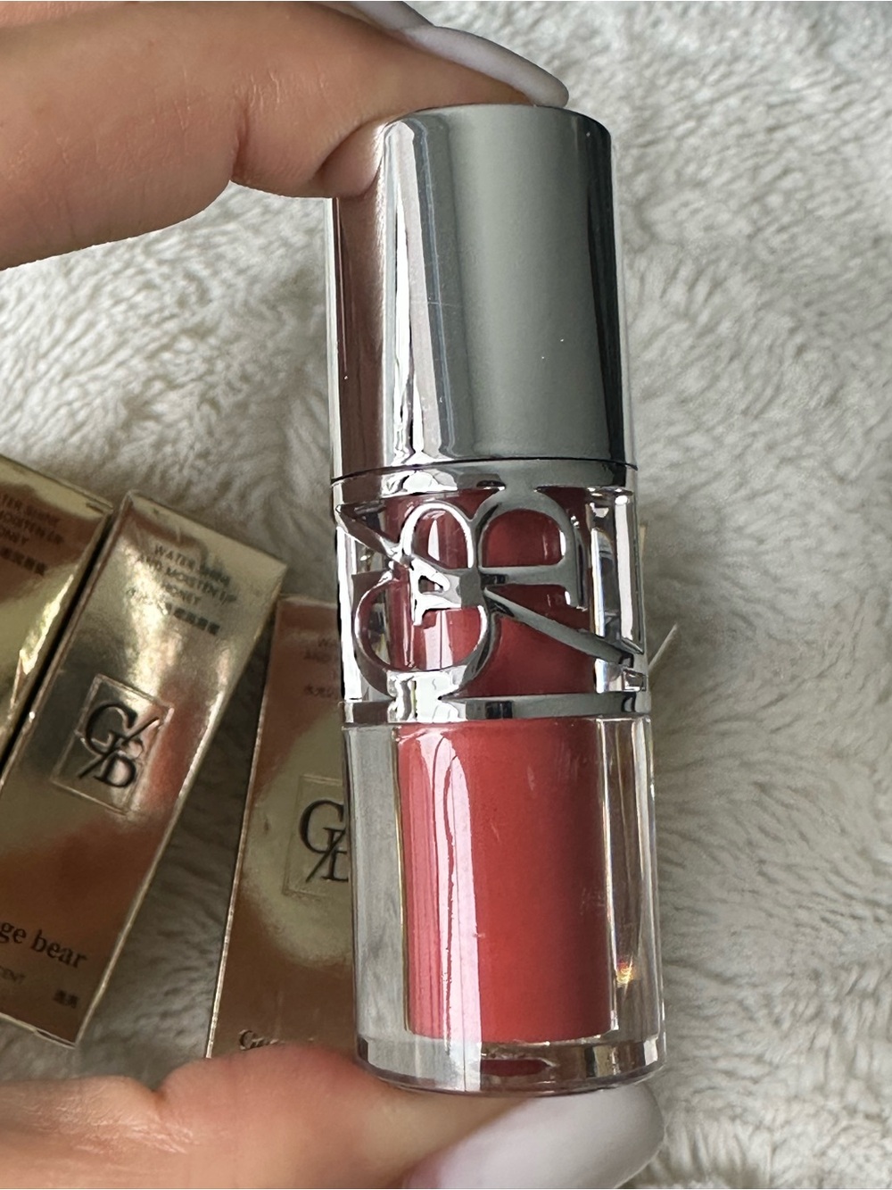 Estee Lauder Coral Rose Lipstick - Satin Cream Finish